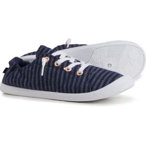 Tommy Bahama slip on shoe - blue with white pin stripe